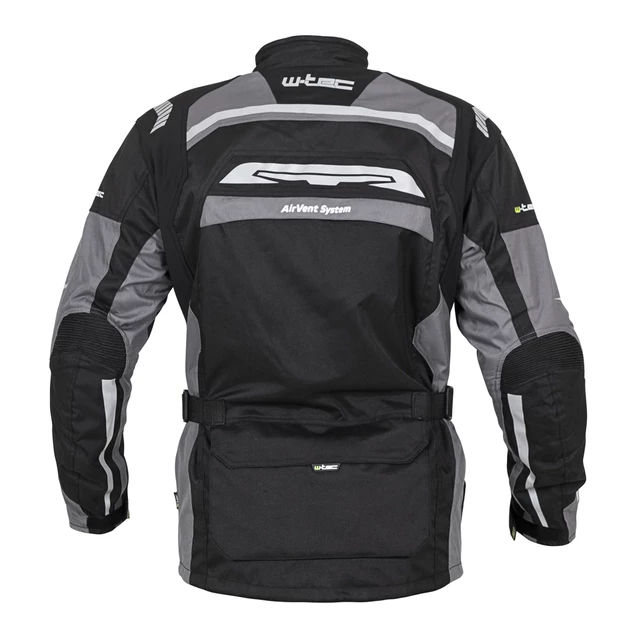 Мъжко мото яке  W-TEC Burdys Evo - черен-сив