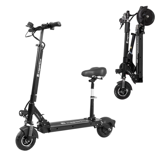 Електрическа тротинетка inSPORTline Skootie Pro 8" със седалка - черен