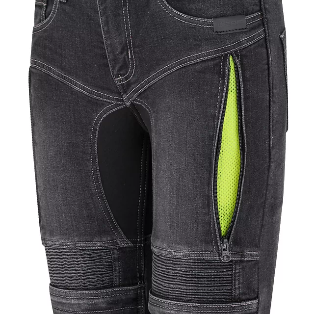 Дамски мото джинси W-TEC Biterilla Eva Lady - син