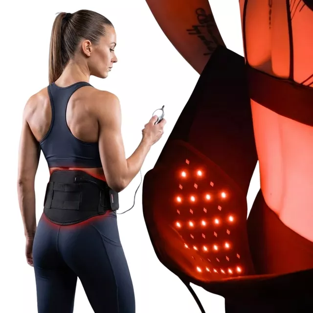 Колан за кръст с инфрачервена светлина inSPORTline Ilyros