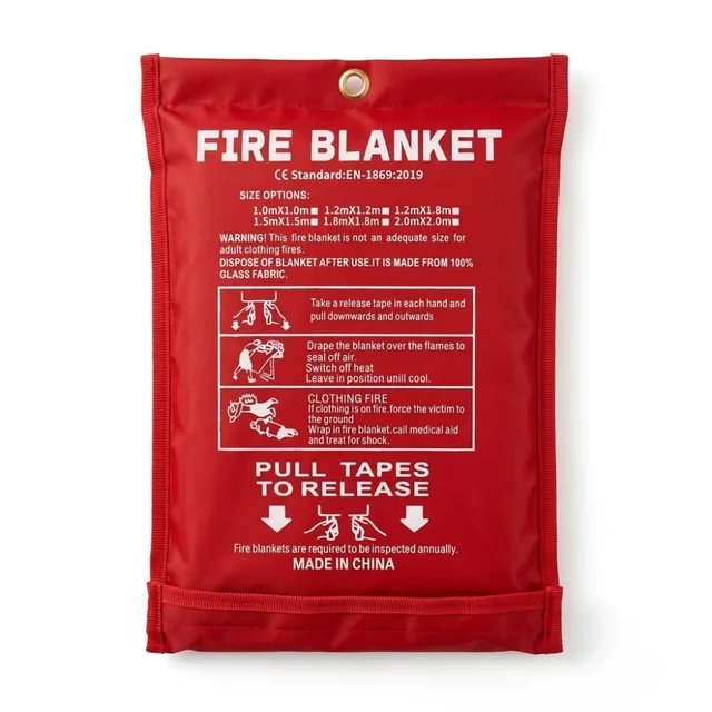 Противопожарно одеяло inSPORTline Blanfir SQ 150 × 150 см