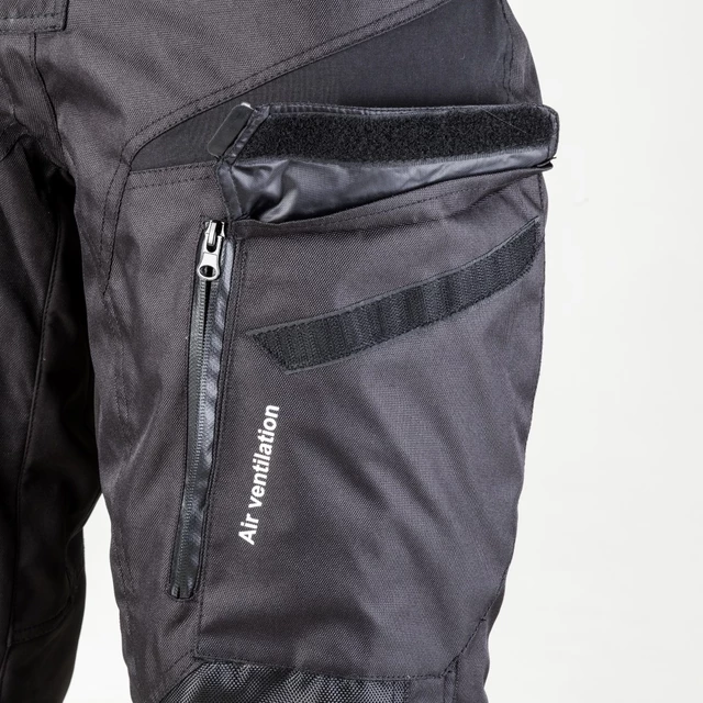 Мъжки мото панталони W-TEC Kaluzza GS-1614 - черен