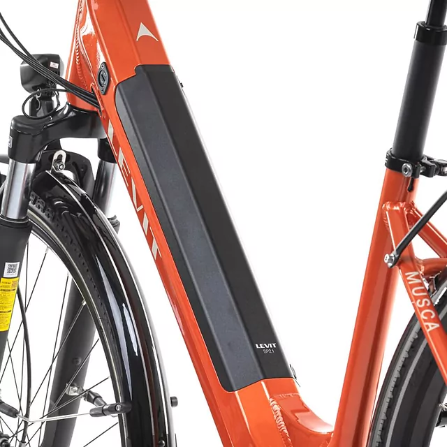 Градски електрически велосипед Levit Musca Urban HD 468 28" - Orange Pearl
