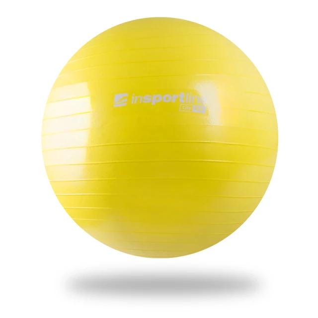 Гимнастическа топка inSPORTline Lite Ball 45 cm - жълт - жълт