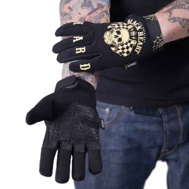 Мото ръкавици W-TEC Black Heart Restarter - черен