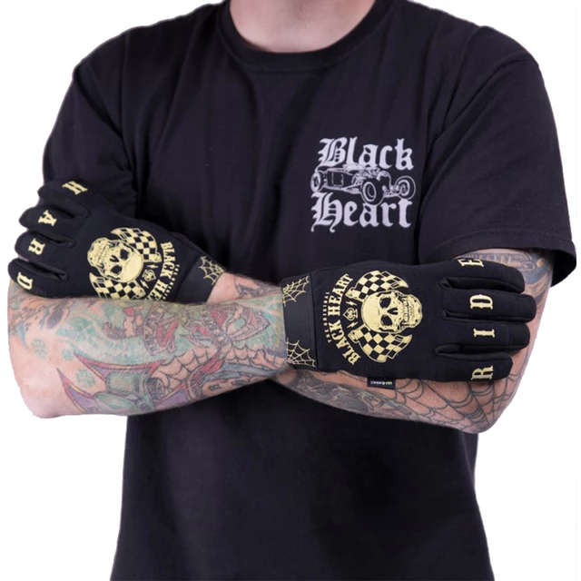 Мото ръкавици W-TEC Black Heart Restarter - черен