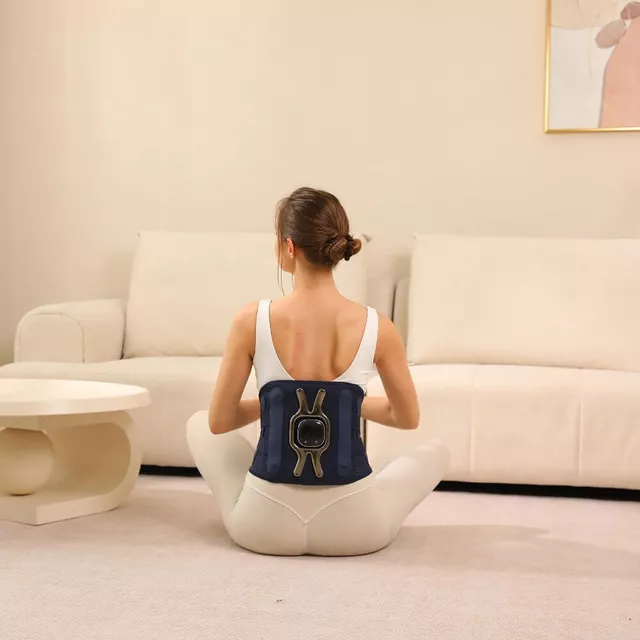 Електрически масаж и отопляем лумбален колан inSPORTline Soncharge