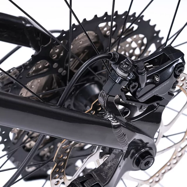 Електровелосипед с пълно окачване Levit Svarog BF Overstep 630 29”/27,5” – 2024 - Lime Black Pearl