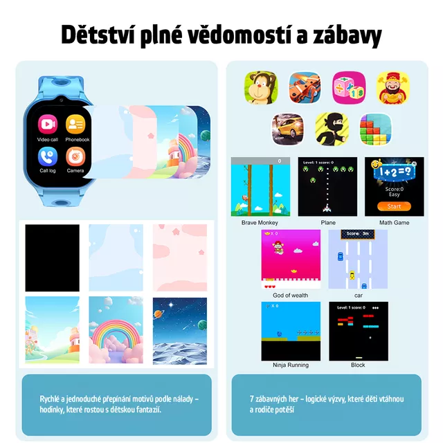 Детски смарт часовник inSPORTline Melino