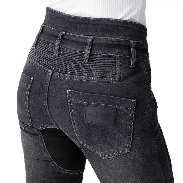 Дамски мото джинси W-TEC Biterilla Eva Lady - син