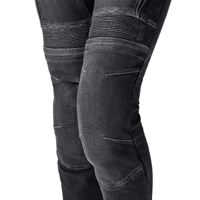 Дамски мото джинси W-TEC Biterilla Eva Lady - син