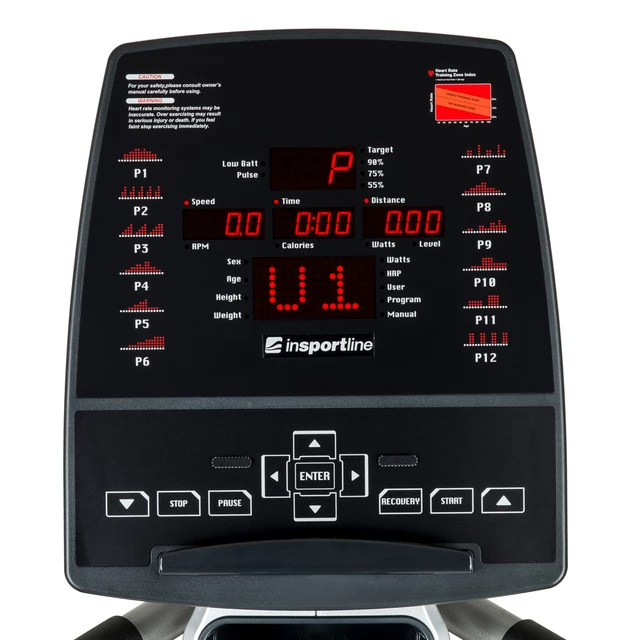 Хоризонтален велоергометър inSPORTline Gemini R200