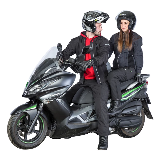 Мото яке softshell W-TEC Langon NF-2753 - черен цвят каки зелено