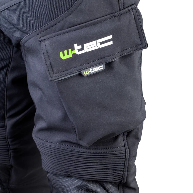Мото панталон Softshell W-TEC Erkalis - черен