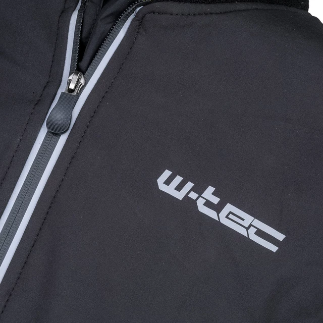 Мото яке softshell W-TEC Langon NF-2753 - черен цвят каки зелено