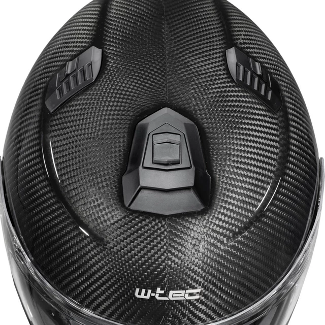 Мото каска W-TEC Tensiler - karbon gloss