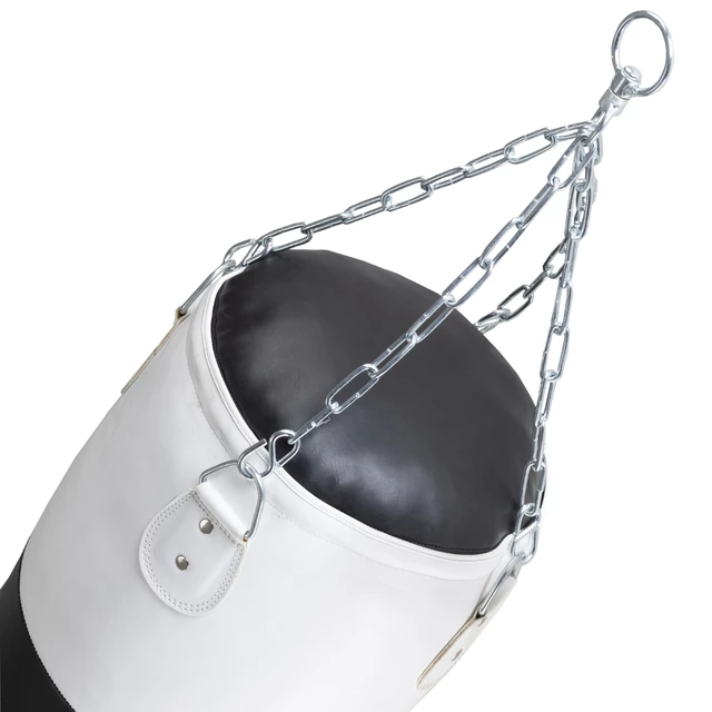 Боксов чувал inSPORTline Robkin 120x35 см - черен-бял