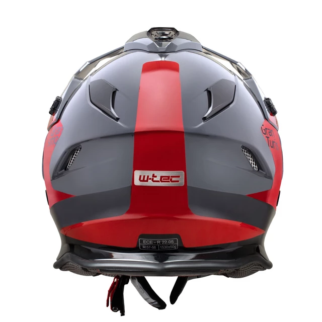 Мото каска W-TEC V331 PR Graphic - Shady Grey