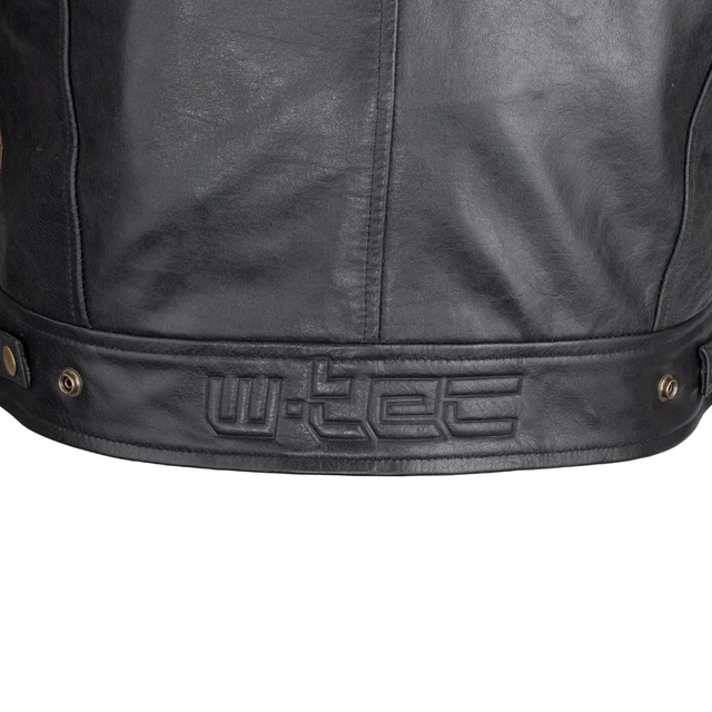 Кожено мото яке W-TEC Black Cracker