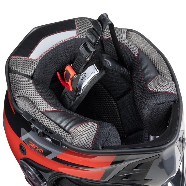 Мото каска W-TEC V331 PR Graphic - Shady Grey