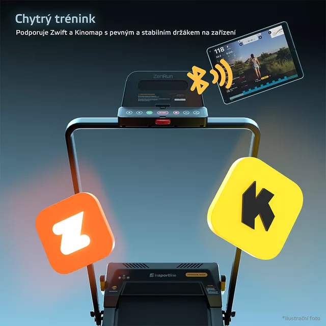 Масажираща бягаща пътека inSPORTline ZenRun NOON