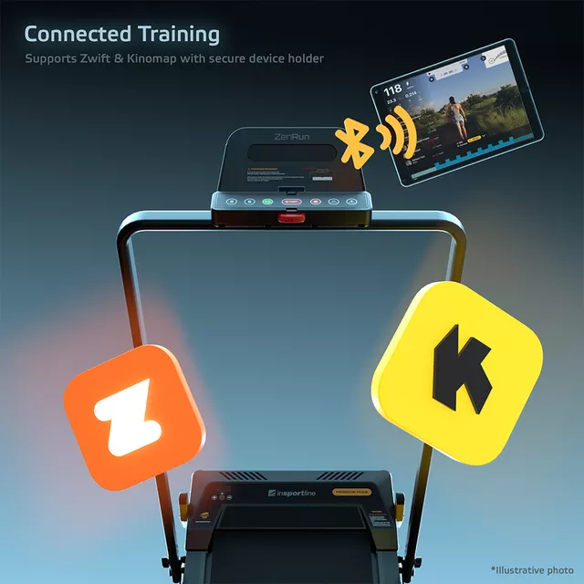 Масажираща бягаща пътека inSPORTline ZenRun NOON