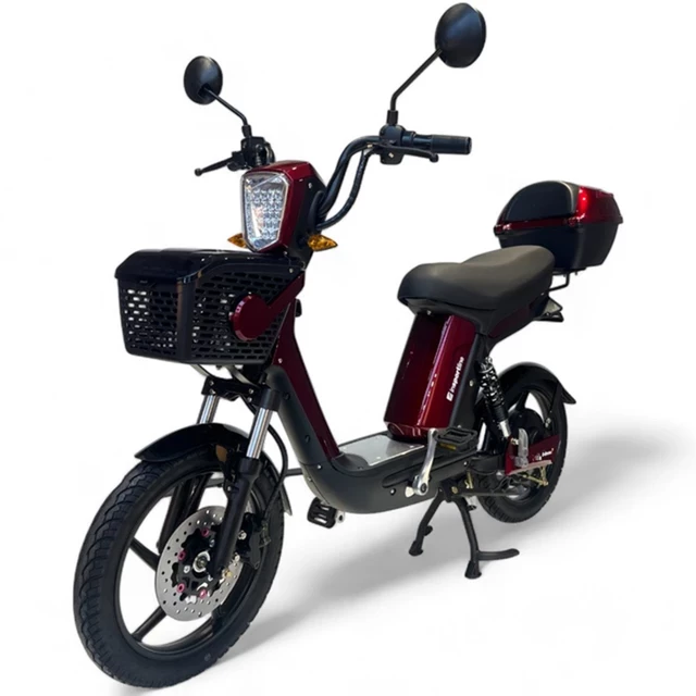 Електрически скутер inSPORTline E-Greta 12Ah 18" - червен - червен