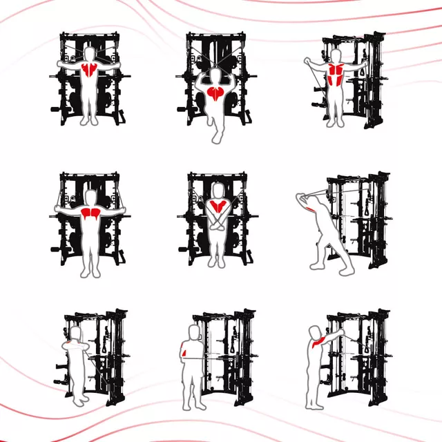 Силова клетка inSPORTline Cable Column CC600