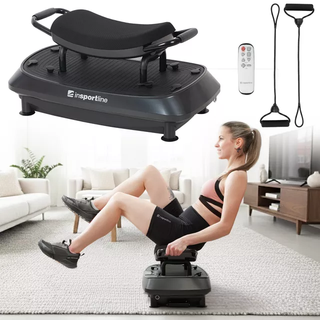 Вибрираща платформа inSPORTline Duonique