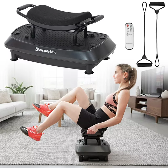 Вибрираща платформа inSPORTline Duonique