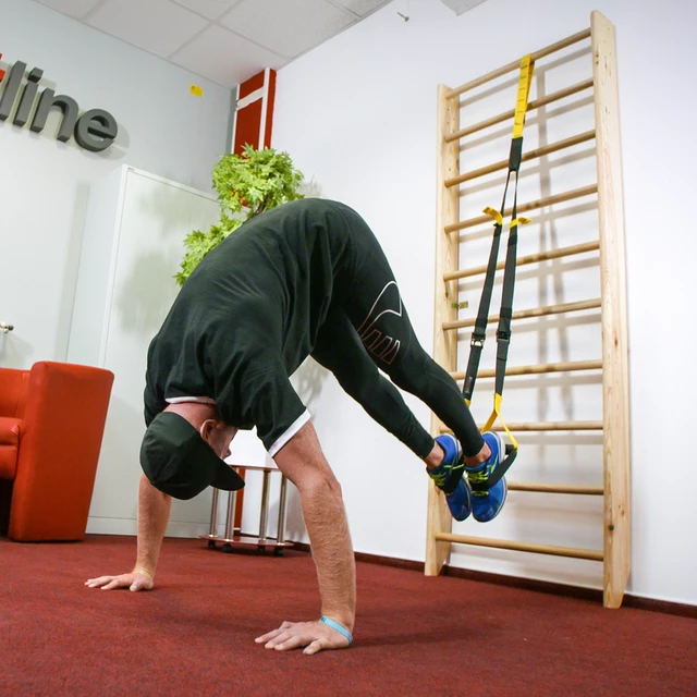 Универсален тренажор inSPORTline MultiTrainer - жълт
