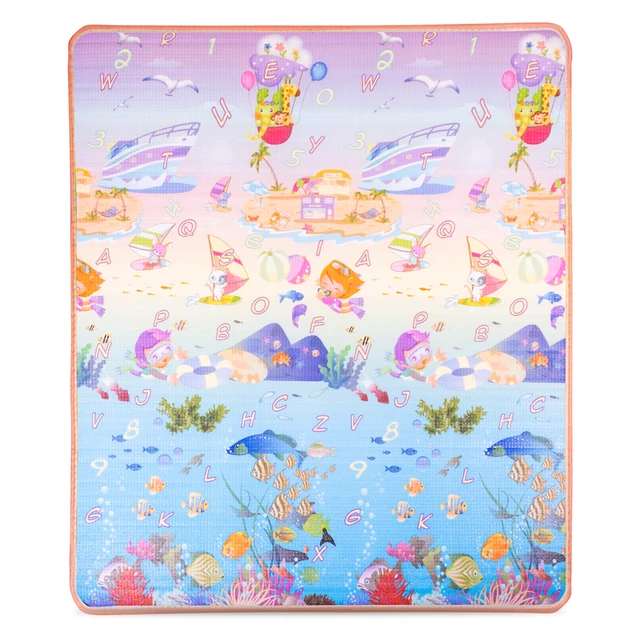 Детско килимче за игра inSPORTline Lhotino 150x180x1,5 см - река/океан