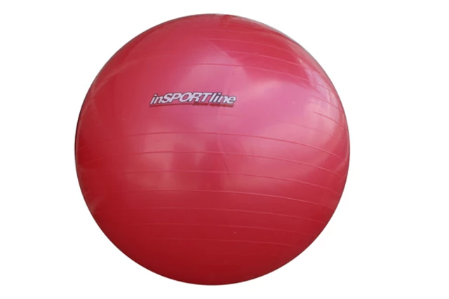 Гимнастическа топка Super Ball 75 cm - червен