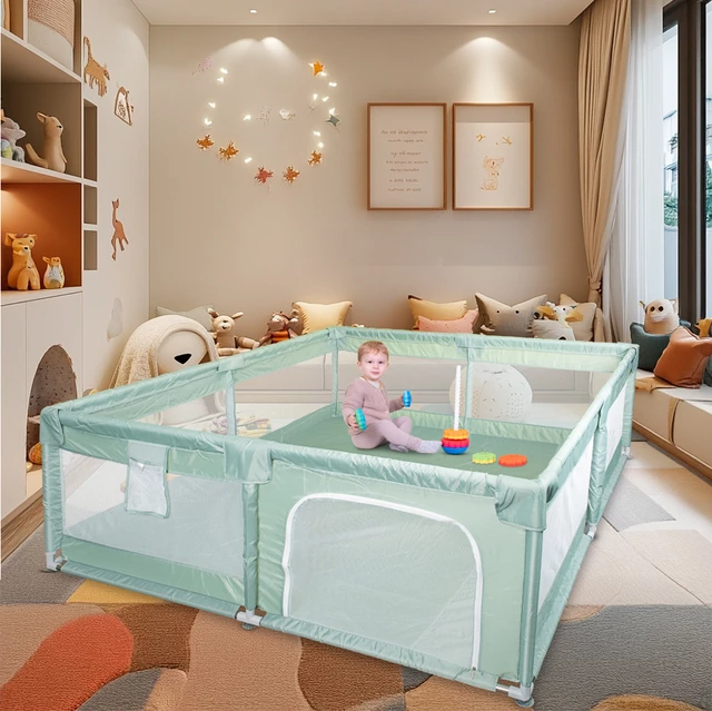 Детска ограда inSPORTline Hauerino 180x200x60 см