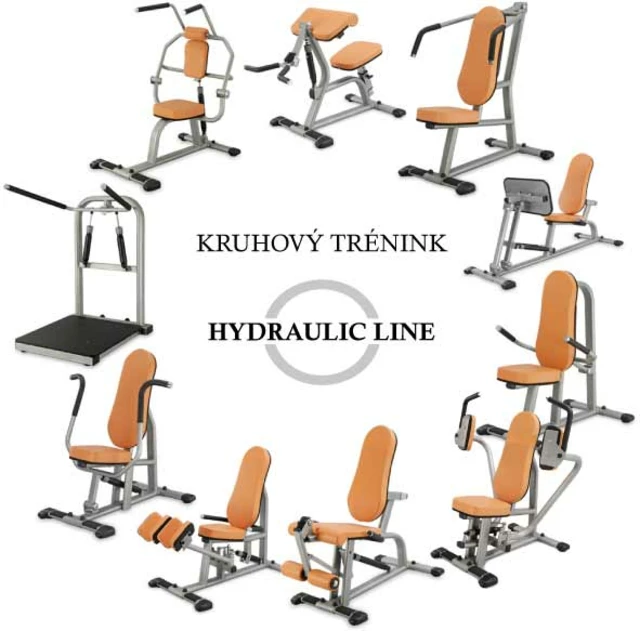 Силов уред за трицепс Hydraulicline CAC700 - черен