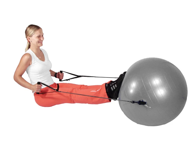 Гимнастическа топка с дръжки inSPORTline 65cm