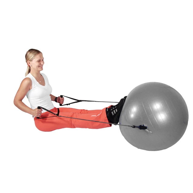 Гимнастическа топка с дръжки inSPORTline 55cm