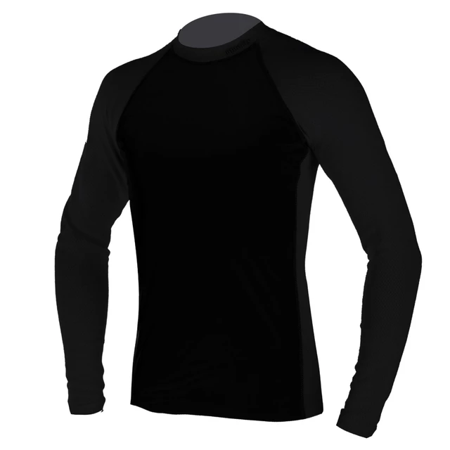 Thermo-shirt with a windbreaker Blue Fly Termo Duo Wind - черен