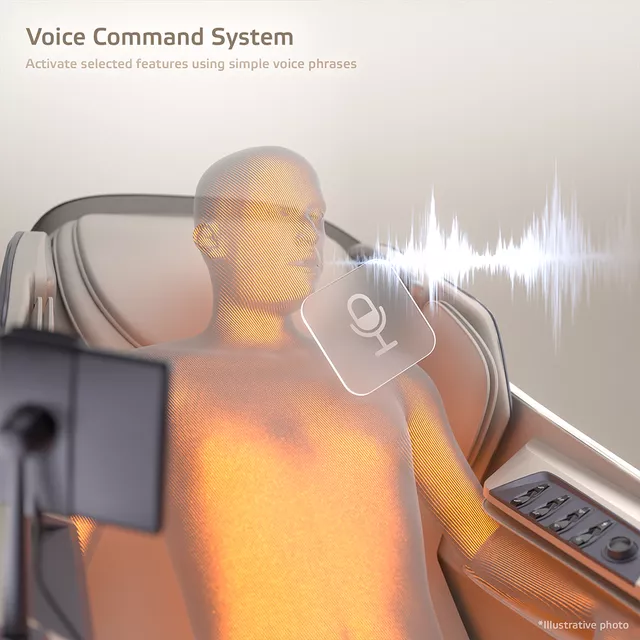 4D масажен стол inSPORTline Balsadena - бежов