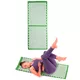 Акупресурна постелка inSPORTline AKU-1000 125 x 50 см - розов - зелен