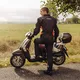 Мото яке softshell W-TEC Langon NF-2753 - черен цвят каки зелено