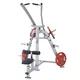 Машина за гръб Steelflex PlateLoad Line PLLA - черно и червено