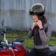Мото каска W-TEC Bareiro - черен гланц