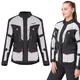 Dámská moto bunda W-TEC Xenia - черен-сив - черен-сив
