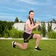 Текстилна лента-експандер  inSPORTline Hiplop S - неоново зелен