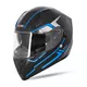 Интегрална мото каска W-TEC Vesco - Black Matt-Corsa Red - Glossy Black-Blue