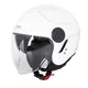 Каска за скутер W-TEC Vernante - лъскаво черно - Glossy White
