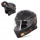 Мото каска W-TEC Venero - Glossy Black-Neon Yellow - Glossy Black-Gold