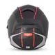 Интегрална мото каска W-TEC Vesco - Black Matt-Corsa Red