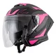 Мото каска W-TEC Voltik Shockrose - розов